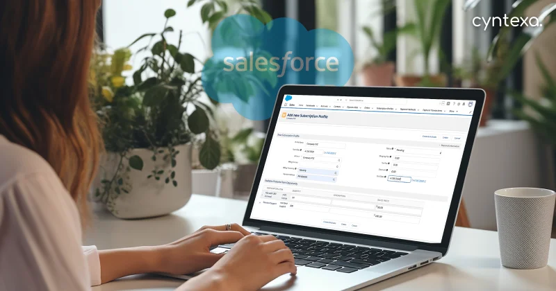 Salesforce Subscription Management Banner