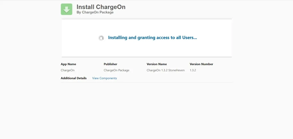 Wait for a few minutes for the package to get installed. 
