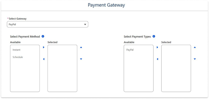 Step - Select Payment Method & Type image