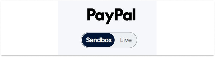 Step - Toggle between Sandbox/Live Image