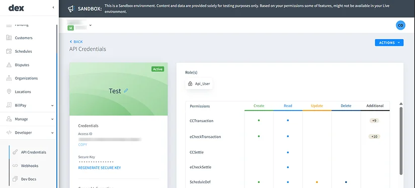 Step - Regenerate the API key if required