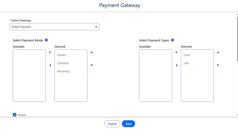 Step - Select Payment Method & Type image