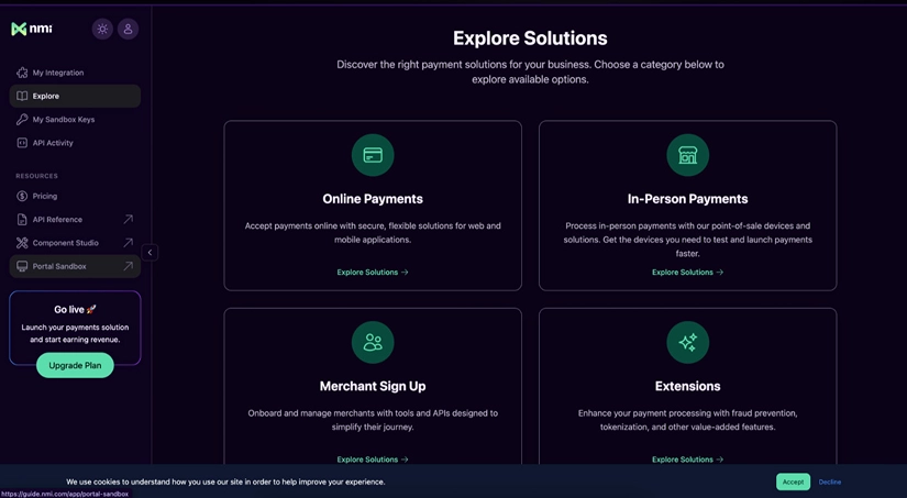 Step - Locate and click on the Portable Sandbox