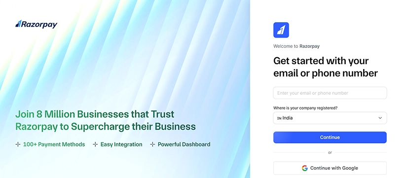Step - Create the account by clicking on this link