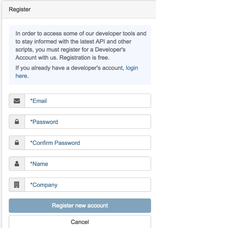 Step - Fill in all the details