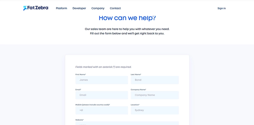 Step - Create the account by entering all the information