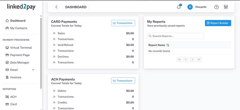 Step - Navigate to the Linked2pay