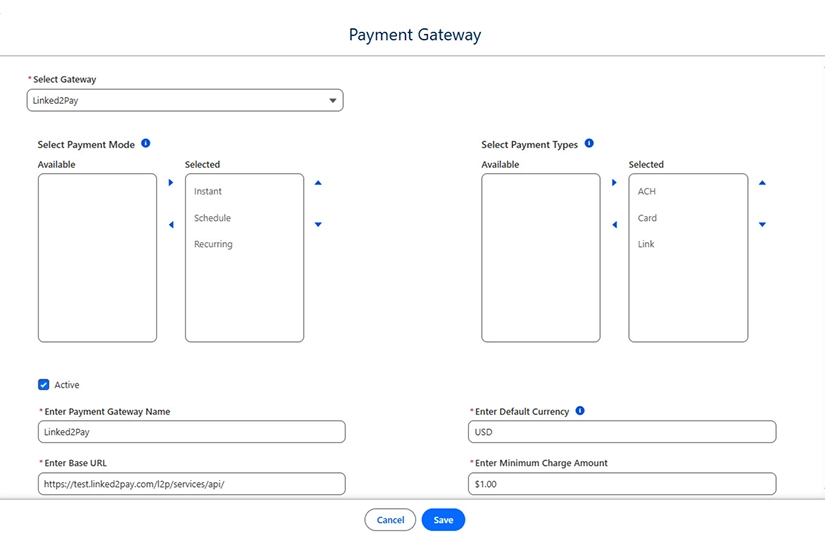 Step - Choose Paypal from the dropdown