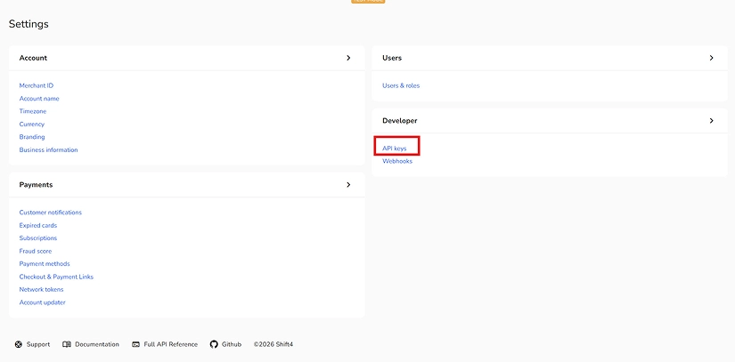 Step - Fill in the relevant details