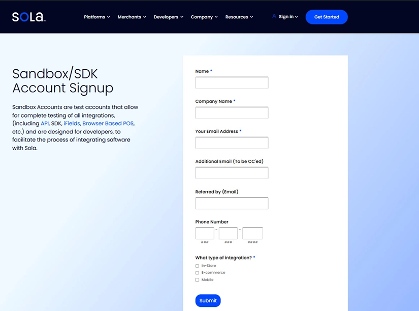 Step - Click on the Submit button