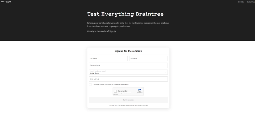 Step - Click on the Submit button