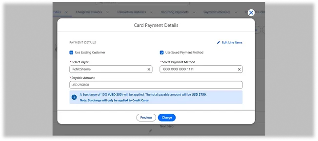 Auto-Retrieve Customer & Payment Details