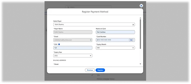 Register Token