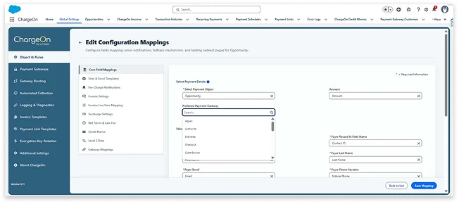 Default Payment Gateway