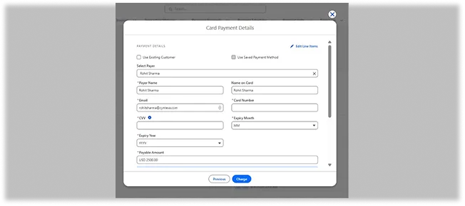 Auto-Populated Fields